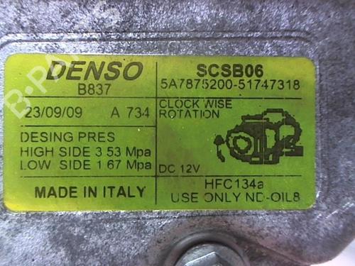 AC compressor FIAT 500 (312_) 1.4 (312AXC1B, 312CXC1B) | BP25636960M34 