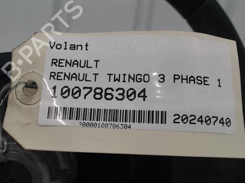 Steering wheel RENAULT TWINGO III (BCM_, BCA_) 1.0 SCe 70 (BCMB) | BP26398084C49 - Image 4