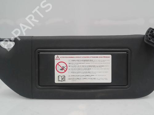 Right sun visor CITROËN DS3 (SA_) 1.6 HDi 110 | BP33476535I2 - Image 3