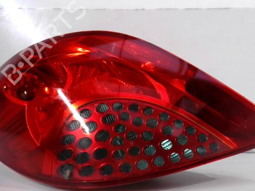 Used Left taillight PEUGEOT 207 (WA_, WC_) 1.6 HDi (90 hp) 30974278
