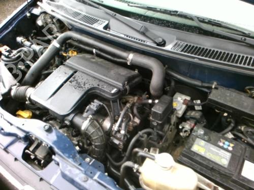 Mass air flow sensor OPEL AGILA A (H00) 1.3 CDTI (F68) | BP25649577M95 - Image 9
