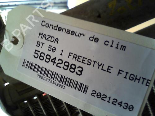 Used AC radiator AC radiator MAZDA BT-50 Pickup (CD, UN) 2.5 MRZ-CD 4x4 (UNY0W3) (143 hp) 25650483 25650483