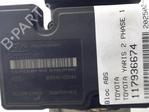 Used ABS pump TOYOTA YARIS (_P9_) 1.4 D-4D (NLP90_, NLP90R) (90 hp) 32472770