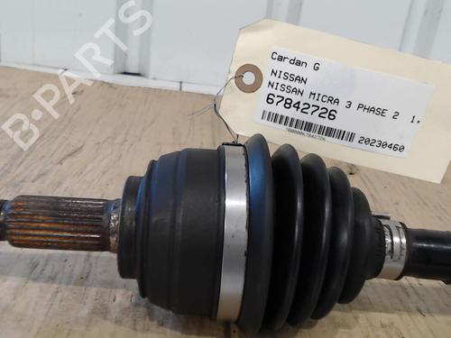 Left front driveshaft NISSAN MICRA III (K12) 1.5 dCi | BP25892438M38 
