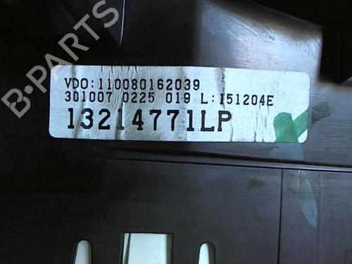 Kombinert Instrument OPEL MERIVA A MPV (X03) 1.4 16V Twinport LPG (E75) | BP25651471C47 