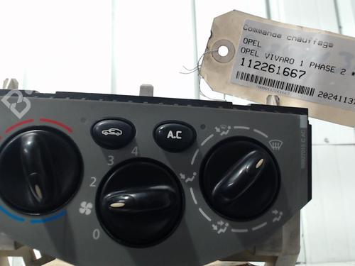 AC Styreenhet / Manøvreringsenhet OPEL VIVARO A Bus (X83) 2.5 CDTI (F7, J7, A07) | BP30443668I5