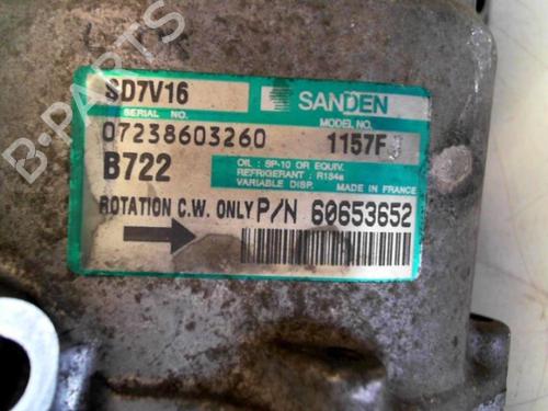 Used AC compressor ALFA ROMEO 156 Sportwagon (932_) 1.9 JTD (932B2B, 932B2C) (115 hp) 25646530