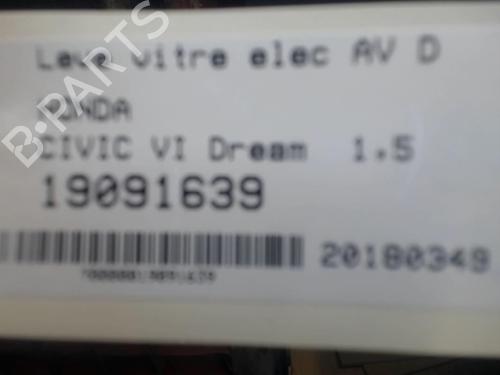 Used Front right window mechanism Front right window mechanism HONDA CIVIC VI Fastback (MA, MB) 1.5 i Vtec-E (MA9) (90 hp) 25635787 25635787