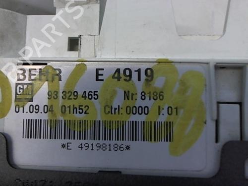 Climate control OPEL MERIVA A MPV (X03) 1.7 CDTI (E75) | BP25646232I5 - Image 2