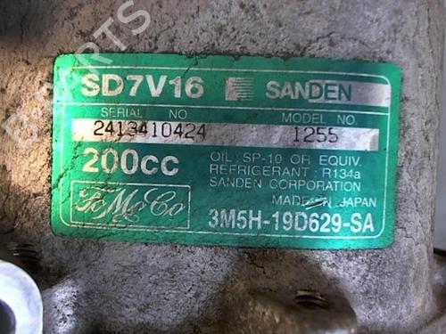AC-Kompressor FORD FOCUS C-MAX (DM2) 1.6 TDCi | BP25646266M34 