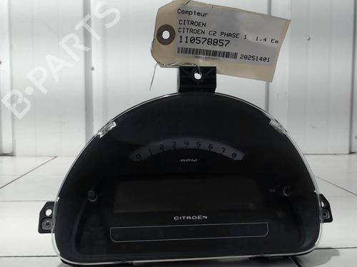 Used Instrument cluster CITROËN C2 (JM_) 1.4 (73 hp) 28539190