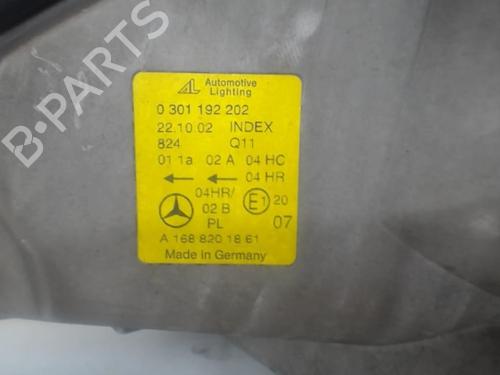 Right headlight MERCEDES-BENZ A-CLASS (W168) A 140 (168.031, 168.131) | BP25632061C29 