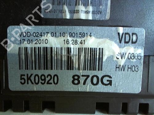 Instrument cluster VW GOLF VI (5K1) | BP25634090C47 - Image 4