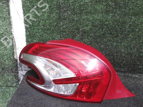 Used Left taillight PEUGEOT 208 I (CA_, CC_) 1.6 HDi (92 hp) 25636306