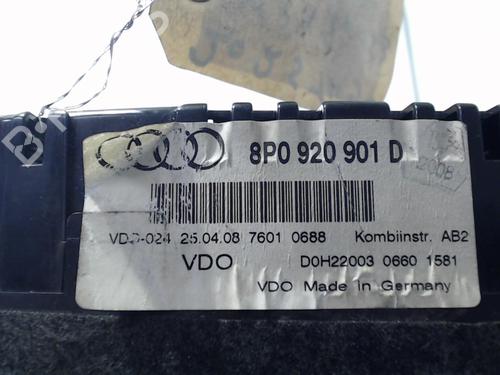 instrument-cluster-audi-a3-8p1-2003-2004-2005-2006-2007-2008-2009-2010-2011-2012-2013-32190147 main image