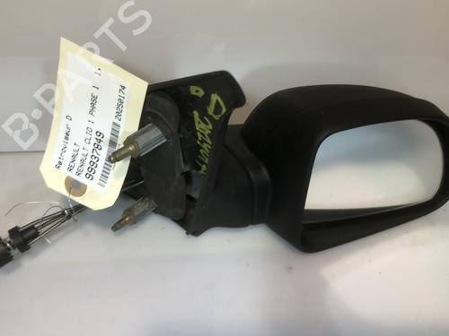 Used Right mirror RENAULT CLIO I (B/C57_, 5/357_) 1.2 (B/C/S572) (60 hp) 28413731