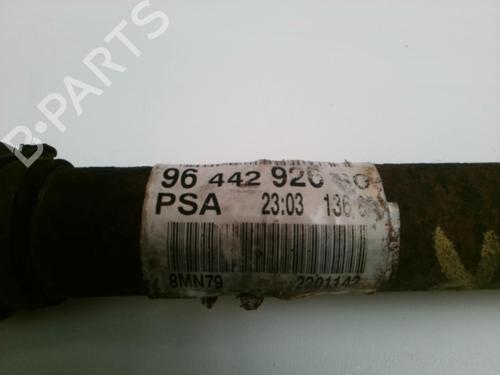 Left front driveshaft PEUGEOT 407 (6D_) 2.0 16V (6DRFJC, 6DRFJE, 6DRFJF) | BP25646814M38 