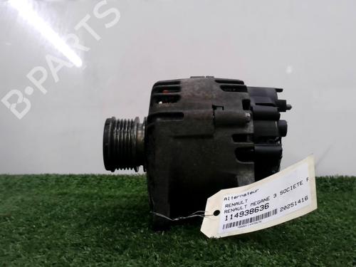 Used Alternator Alternator RENAULT MEGANE III Hatchback (BZ0/1_, B3_) 1.5 dCi (BZ0C) (90 hp) 31193091 31193091