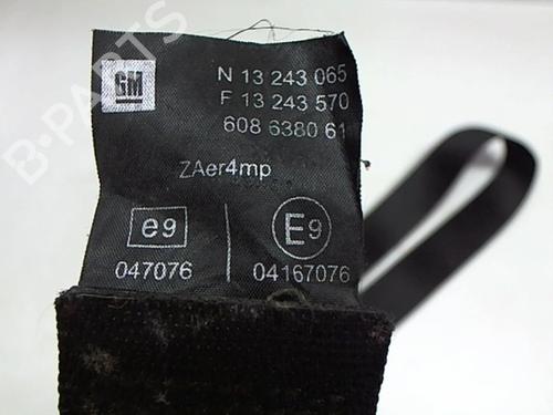 Used Front right seatbelt Front right seatbelt OPEL MERIVA A MPV (X03) 1.4 16V Twinport LPG (E75) (90 hp) 25647154 25647154