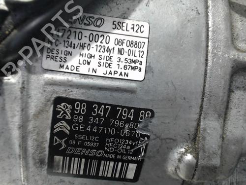 AC compressor CITROËN C5 AIRCROSS (A_) 1.5 BlueHDi 130 (ACYHZJ, ACYHZR) | BP30883193M34  - Image 6