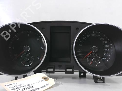 Used Instrument cluster VW GOLF VI (5K1) 1.6 TDI (105 hp) 30401388