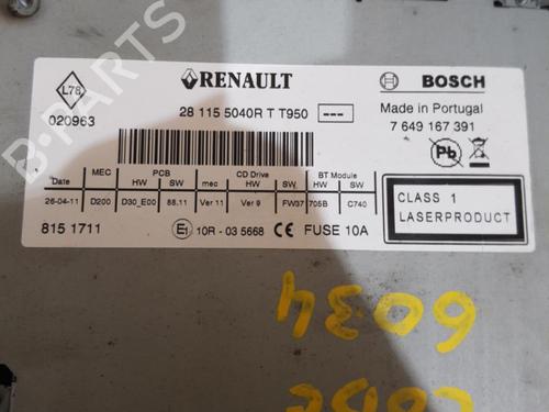 Used Radio Radio RENAULT MEGANE III Grandtour (KZ0/1) 1.5 dCi (KZ09, KZ0D, KZ1G, KZ29, KZ14, KZ1W, KZ10, KZ1F,... (110 hp) 25642607 25642607