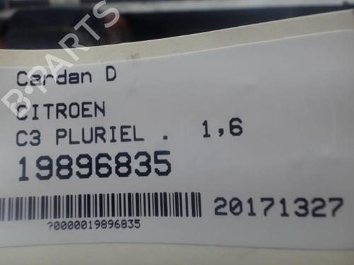 Right front driveshaft CITROËN C3 Pluriel (HB_) 1.6 | BP25643241M39 