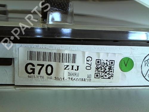 Instrument cluster HYUNDAI COUPE II (GK) 2.0 | BP25647074C47 