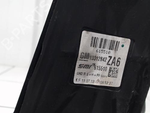 Right mirror OPEL ZAFIRA / ZAFIRA FAMILY B (A05) 1.7 CDTI (M75) | BP25638725C27 