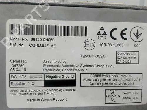 Radio PEUGEOT 108 1.0 VTi 72 | BP25647700E6 - Image 5