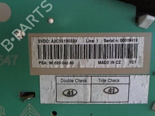 Used Instrument cluster Instrument cluster PEUGEOT 207 Hatchback Van (WA_, WC_) [2006-2026] 34278837 34278837