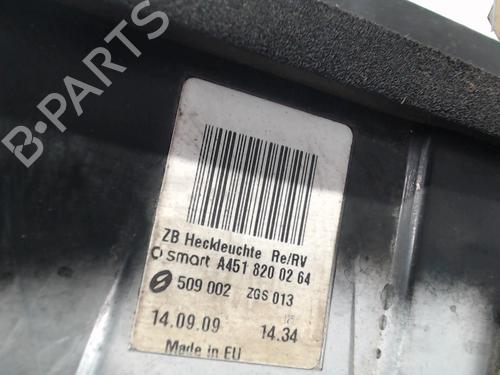 Right taillight SMART FORTWO Coupe (451) 0.8 CDi (451.300) | BP29638557C35 