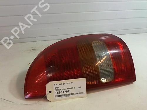 Used Right taillight OPEL CORSA B (S93) 1.4 i (F08, F68, M68) (60 hp) 25636053