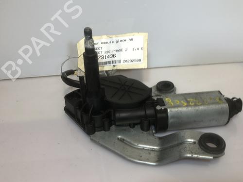 Viskermotor bakrute PEUGEOT 206 Hatchback (2A/C) 1.4 i (75 hp) 28421659