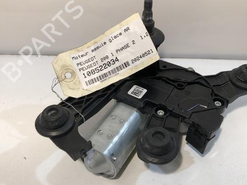 Used Rear wiper motor PEUGEOT 208 I (CA_, CC_) 1.2 VTI 82 (82 hp) 29749346
