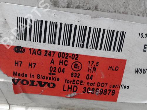 Right headlight VOLVO V40 Estate (645) 1.8 i | BP27654489C29 