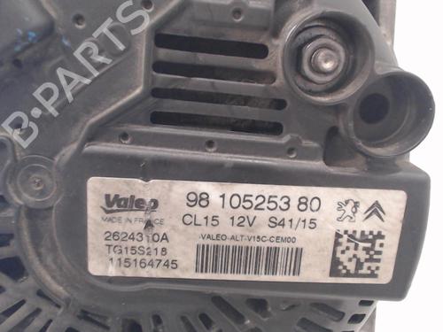 Alternator PEUGEOT 2008 I (CU_) 1.6 BlueHDi 120 | BP25628271M7  - Image 5