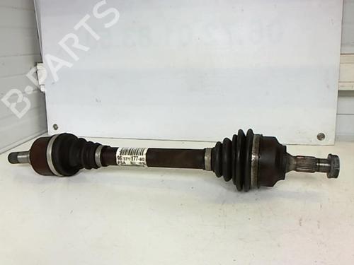 Used Left front driveshaft CITROËN C4 I (LC_) 1.6 HDi (90 hp) 25649735