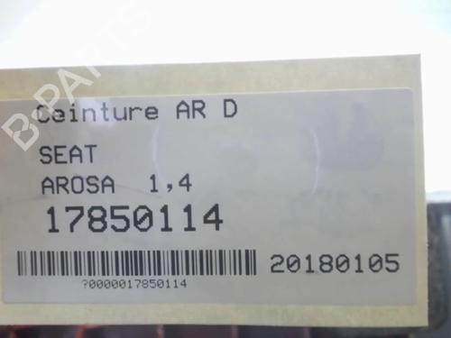rear-right-seatbelt-seat-arosa-6h1-1997-1998-1999-2000-2001-2002-2003-2004-25632228 main image