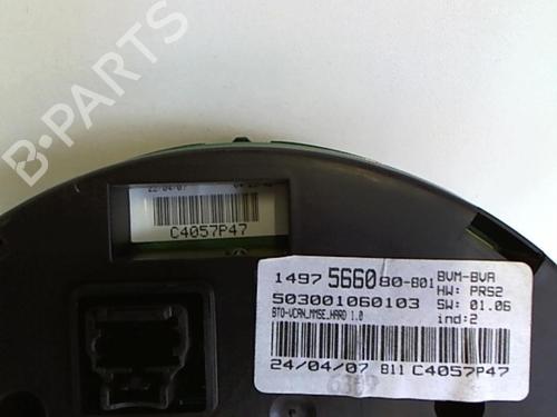 Instrument cluster PEUGEOT 807 (EB_) 2.0 HDi | BP25641574C47 