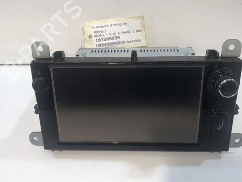 Used Radio RENAULT CLIO IV Grandtour (KH_) 0.9 TCe 90 (90 hp) 29482102