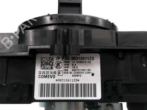 Used Steering column stalk Steering column stalk PEUGEOT PARTNER Box Body/MPV (K9) 1.5 BlueHDi 100 (102 hp) 31587136 31587136