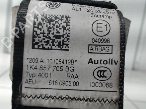 Front left belt tensioner VW GOLF VI (5K1) 1.6 TDI | BP30493821C87