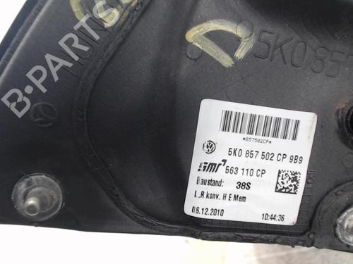 Right mirror VW GOLF VI (5K1) 1.6 TDI | BP29966370C27