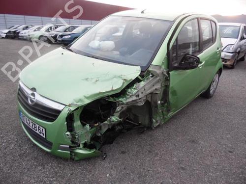 Front left seatbelt OPEL AGILA B (H08) 1.0 (F68) | BP25646351I26  - Image 10