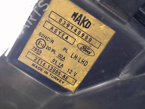 Left headlight FORD TRANSIT CONNECT (P65_, P70_, P80_) 1.8 TDCi | BP25644432C28 - Image 4