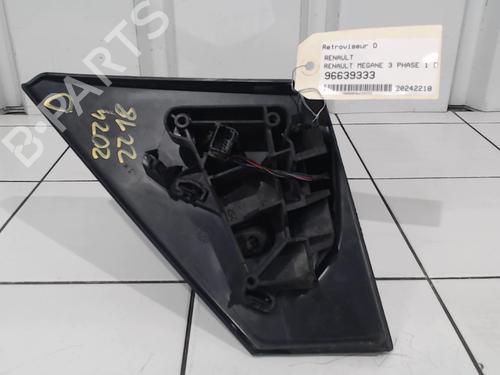 Right mirror RENAULT MEGANE III Grandtour (KZ0/1) 1.5 dCi (KZ09, KZ0D, KZ1G, KZ29, KZ14, KZ1W, KZ10, KZ1F,... | BP25644601C27 