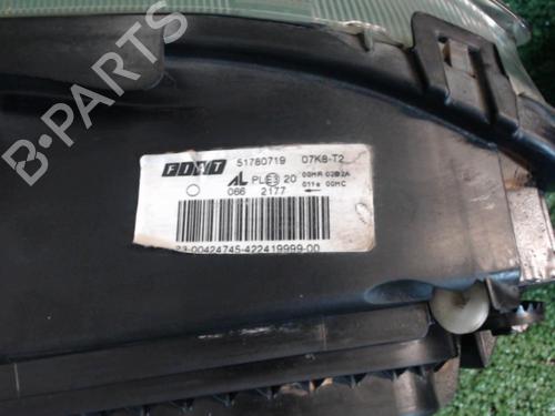 Used Right headlight FIAT IDEA (350_) 1.3 D Multijet (70 hp) 25650436