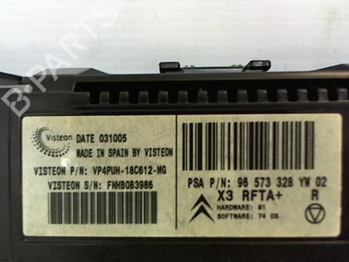 Climate control CITROËN C5 II (RC_) 3.0 V6 (RCXFUF) | BP25643815I5 