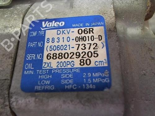 Used AC compressor AC compressor CITROËN C1 (PM_, PN_) 1.0 (68 hp) 25641063 25641063